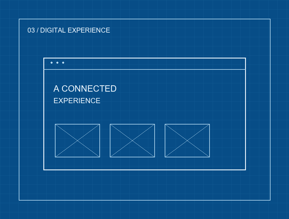 Blueprint digital illustration
